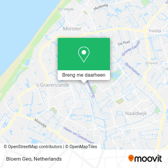 Bloem Geo kaart