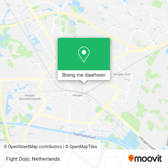 Fight Dojo kaart