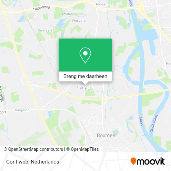 Contiweb kaart