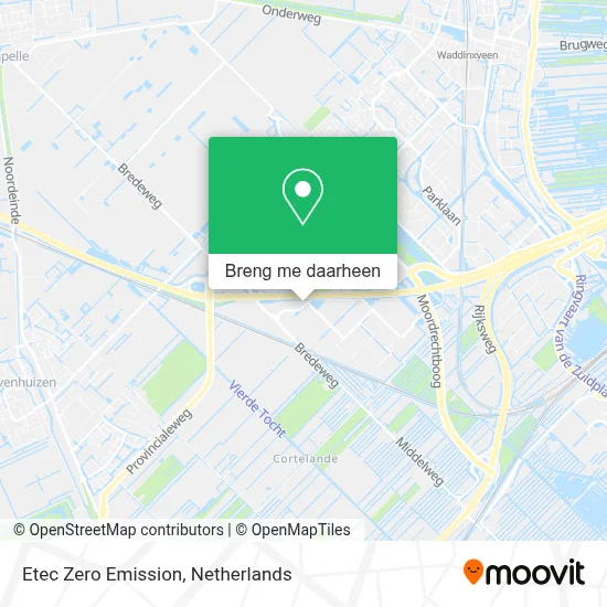 Etec Zero Emission kaart