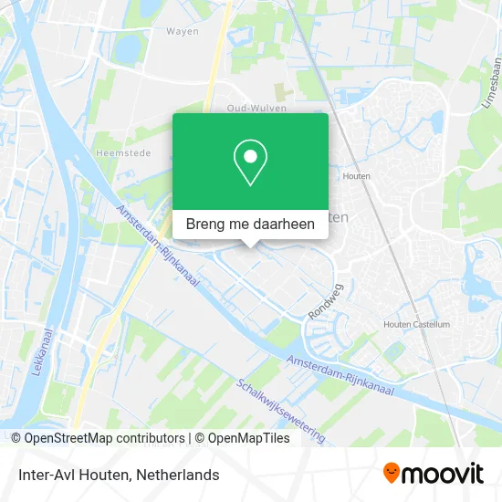 Inter-Avl Houten kaart