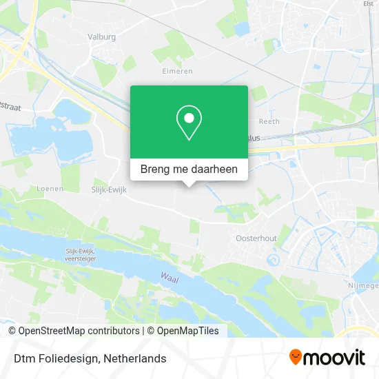 Dtm Foliedesign kaart