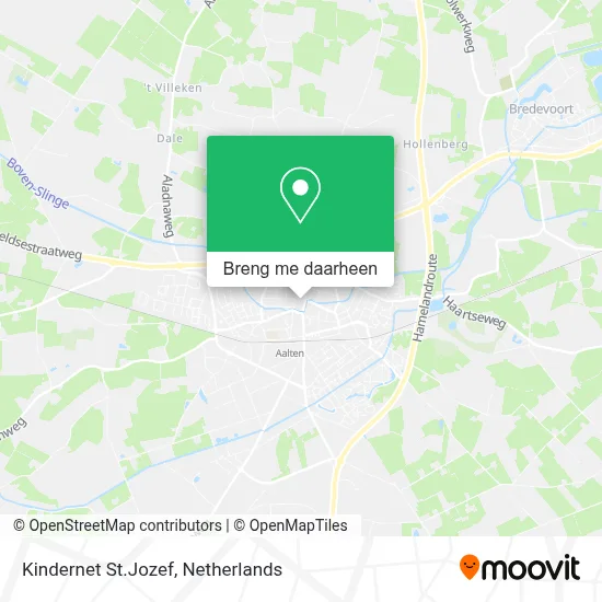 Kindernet St.Jozef kaart