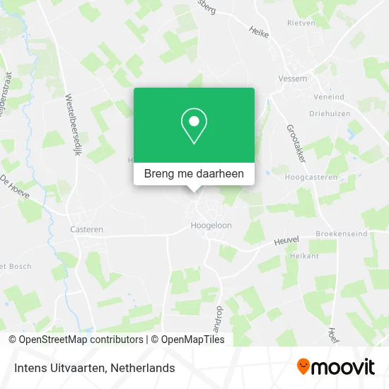 Intens Uitvaarten kaart