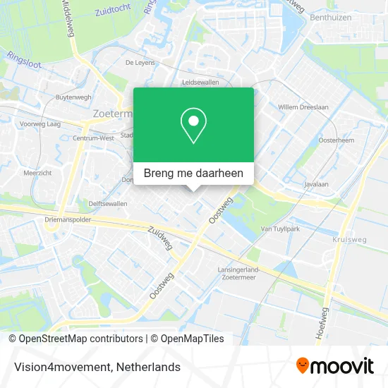 Vision4movement kaart