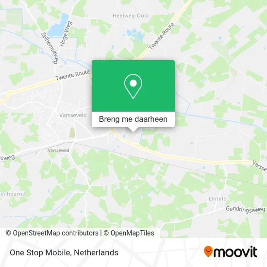 One Stop Mobile kaart