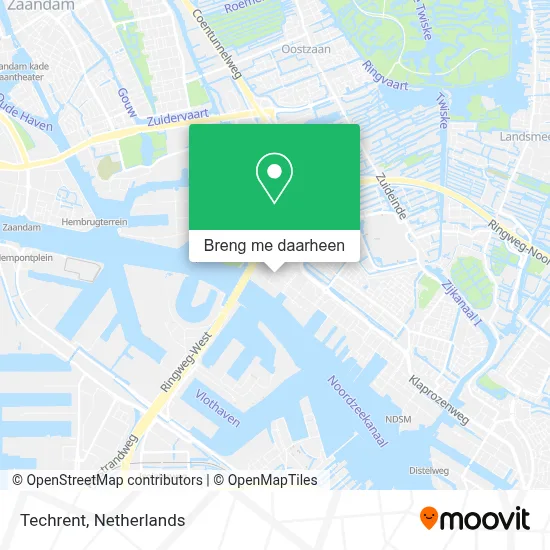 Techrent kaart