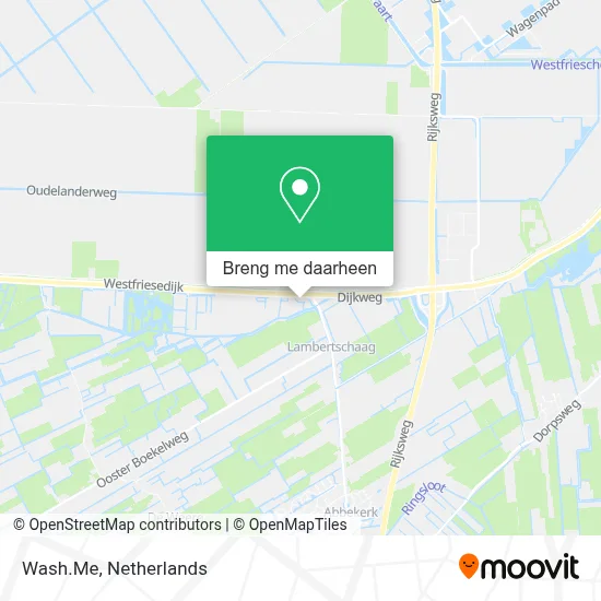 Wash.Me kaart
