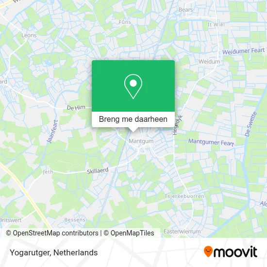 Yogarutger kaart