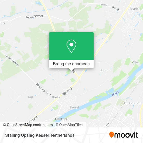 Stalling Opslag Kessel kaart
