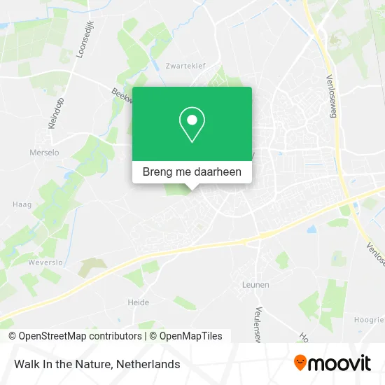 Walk In the Nature kaart