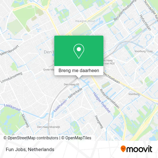 Fun Jobs kaart