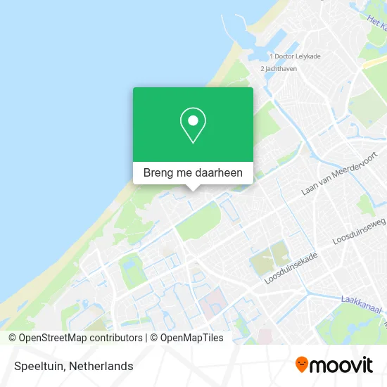 Speeltuin kaart