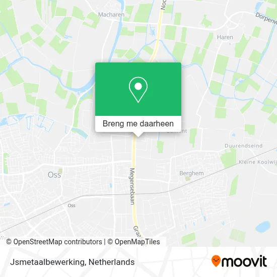 Jsmetaalbewerking kaart