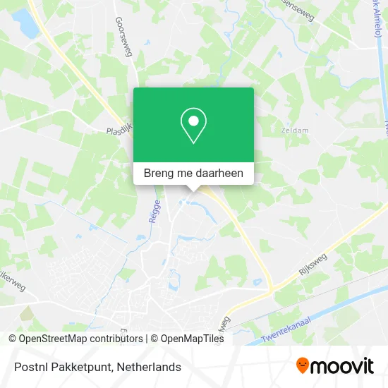 Postnl Pakketpunt kaart