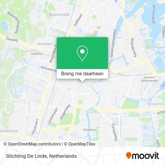 Stichting De Linde kaart