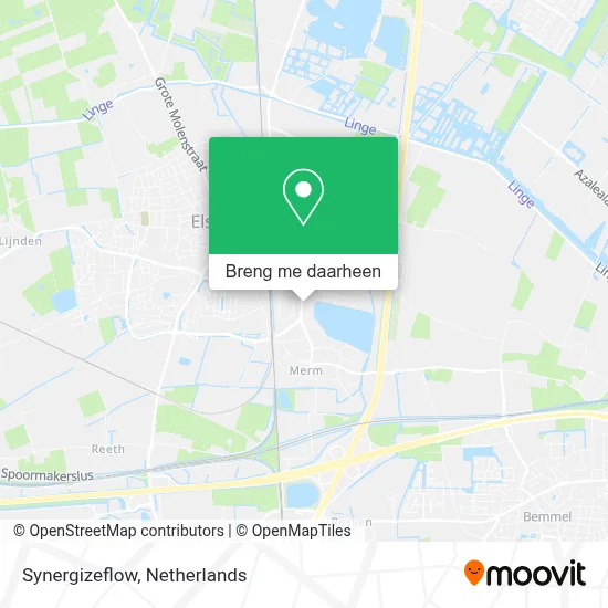 Synergizeflow kaart