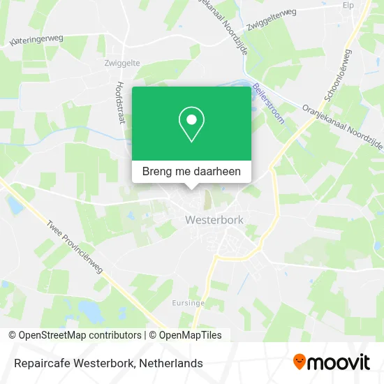 Repaircafe Westerbork kaart