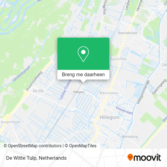 De Witte Tulp kaart