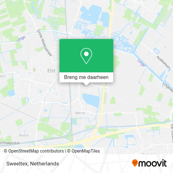 Sweeltex kaart