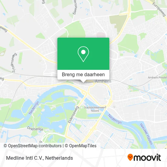 Medline Intl C.V. kaart
