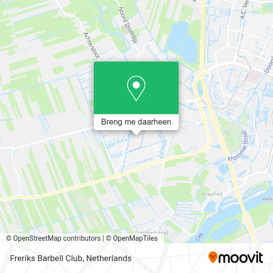 Freriks Barbell Club kaart