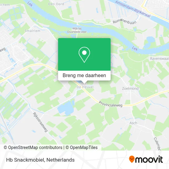 Hb Snackmobiel kaart