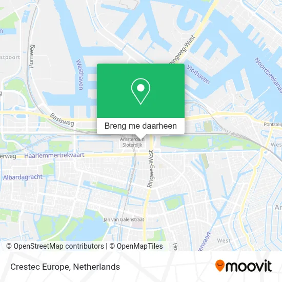 Crestec Europe kaart
