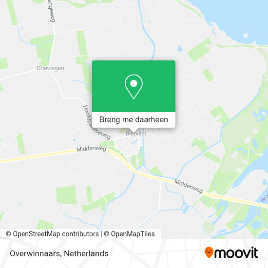 Overwinnaars kaart