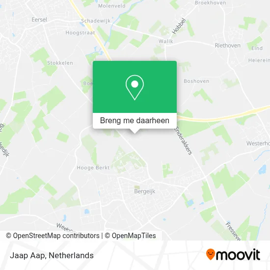 Jaap Aap kaart