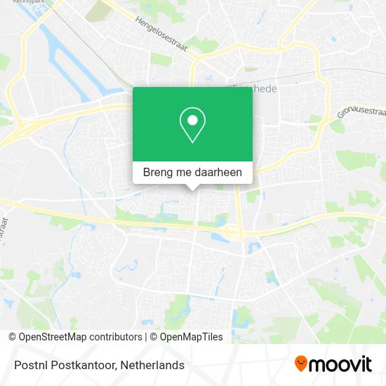 Postnl Postkantoor kaart