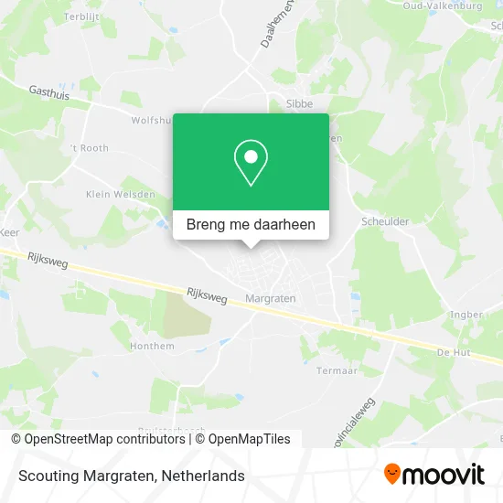 Scouting Margraten kaart