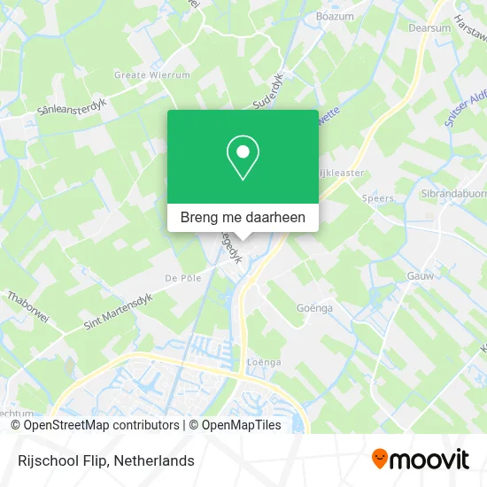Rijschool Flip kaart
