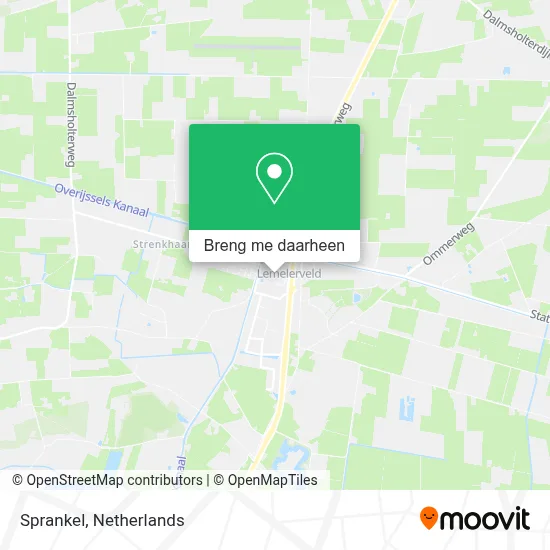 Sprankel kaart