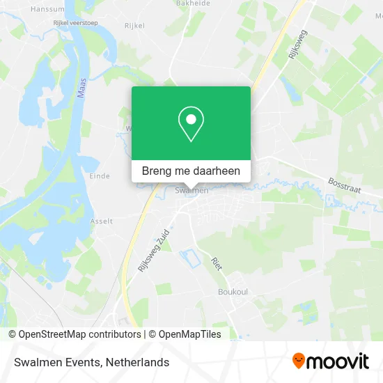 Swalmen Events kaart