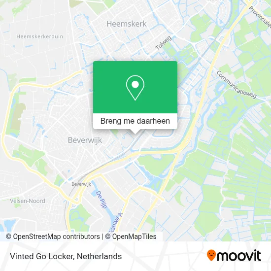 Vinted Go Locker kaart