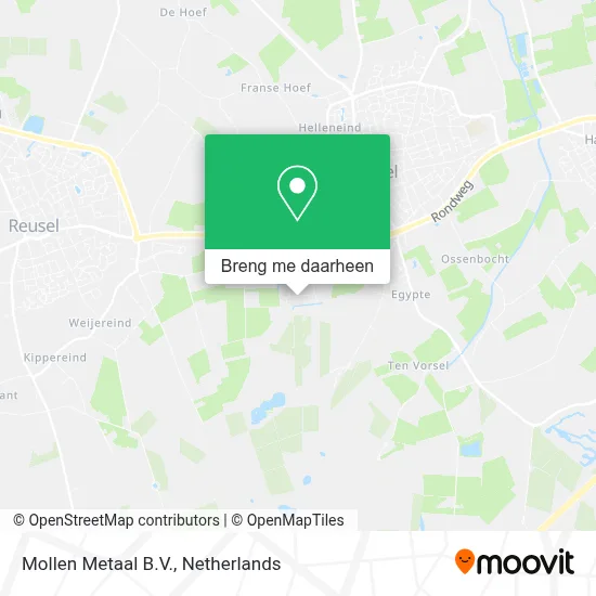 Mollen Metaal B.V. kaart