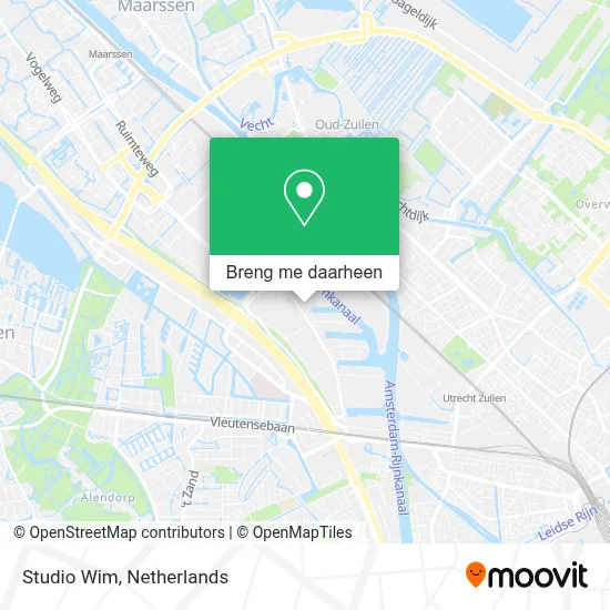 Studio Wim kaart