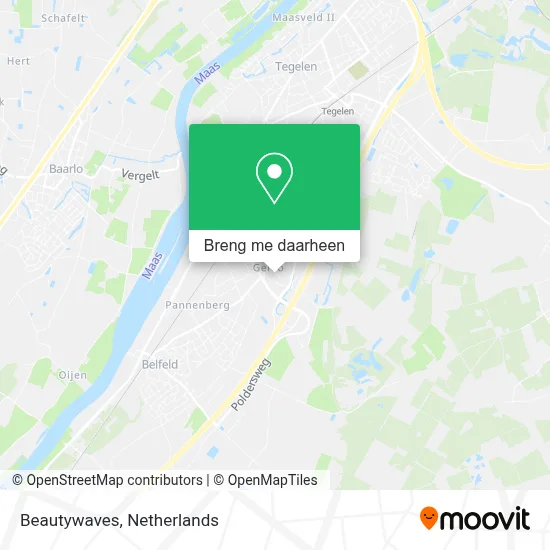 Beautywaves kaart