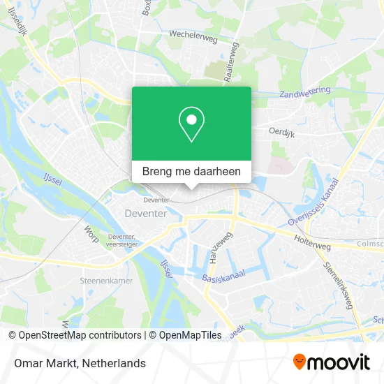 Omar Markt kaart