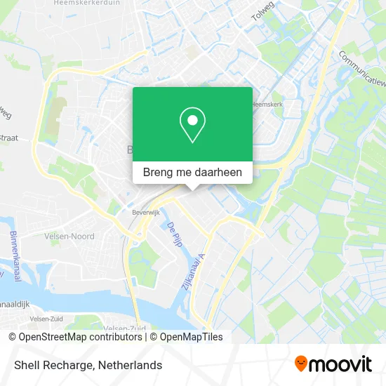 Shell Recharge kaart
