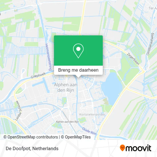 De Doofpot kaart