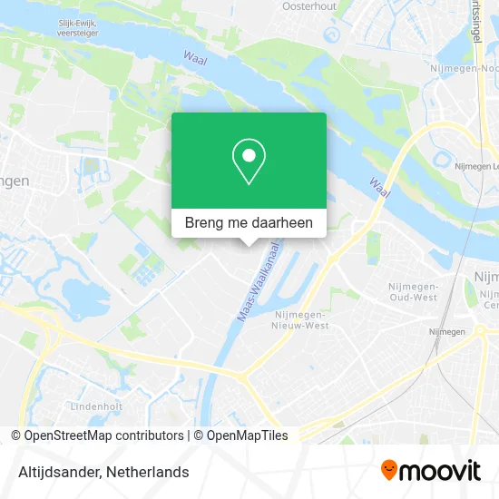 Altijdsander kaart