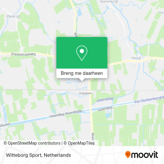 Witteborg Sport kaart