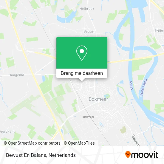 Bewust En Balans kaart