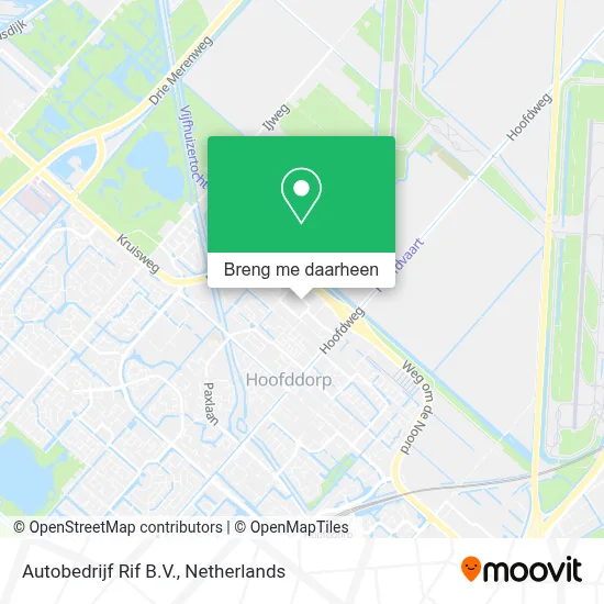 Autobedrijf Rif B.V. kaart