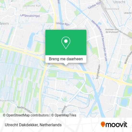 Utrecht Dakdekker kaart
