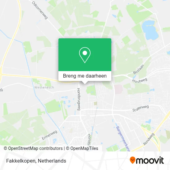 Fakkelkopen kaart