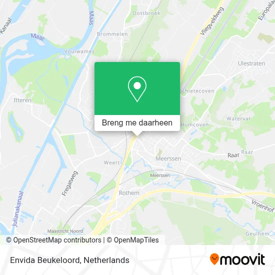 Envida Beukeloord kaart