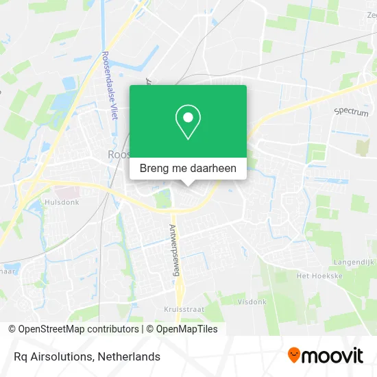 Rq Airsolutions kaart